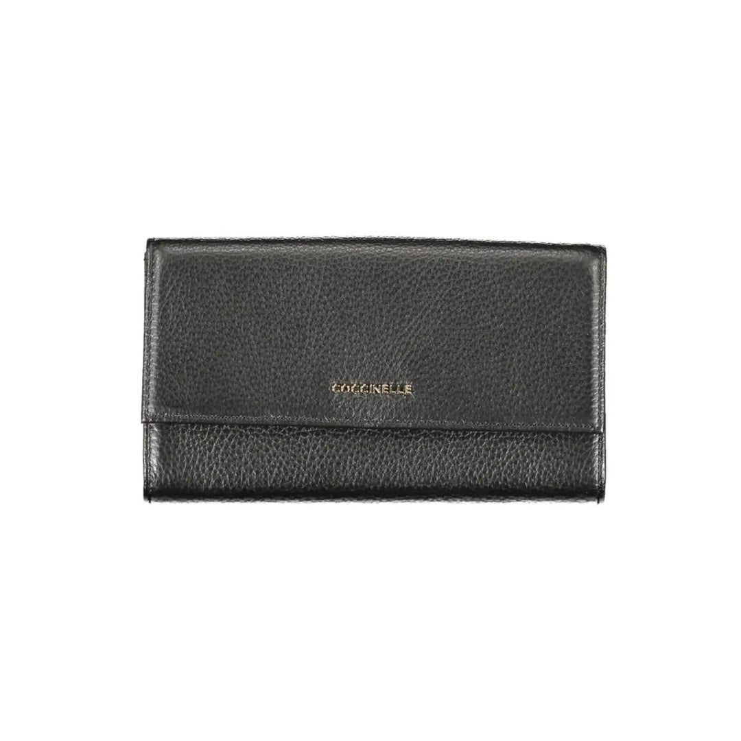 Coccinelle Nero Leather Women Wallet