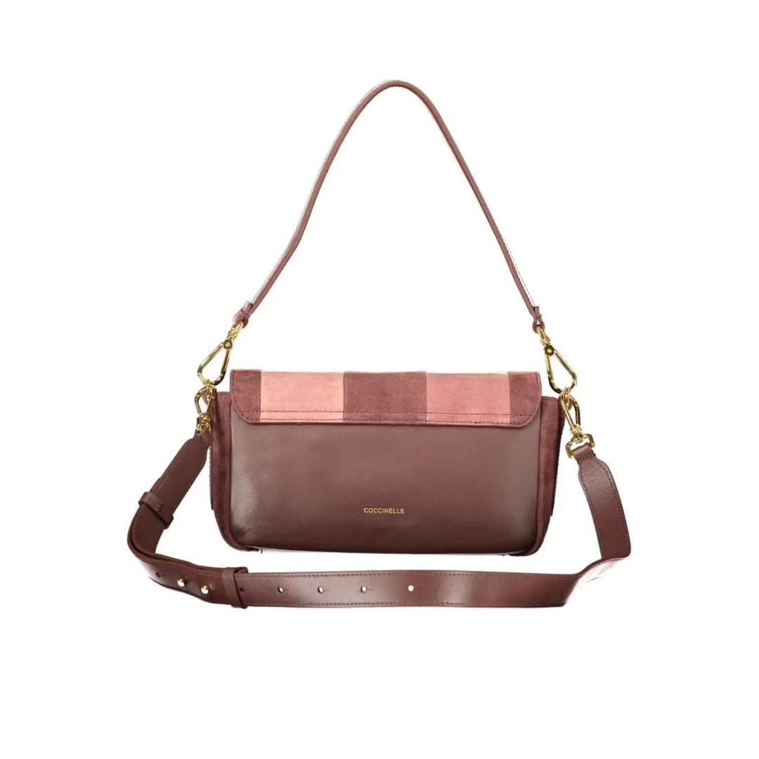 Coccinelle Pink Leather Women’s Bag