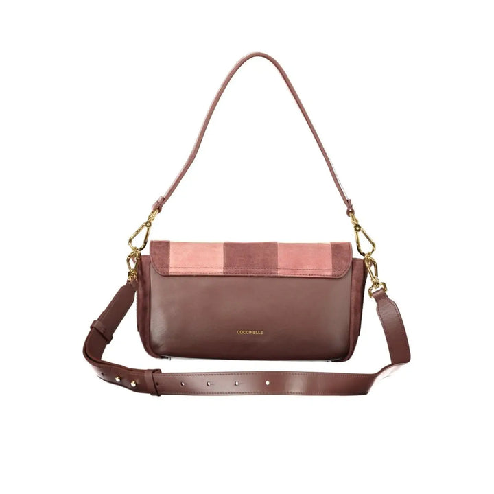 Coccinelle Pink Leather Women’s Bag