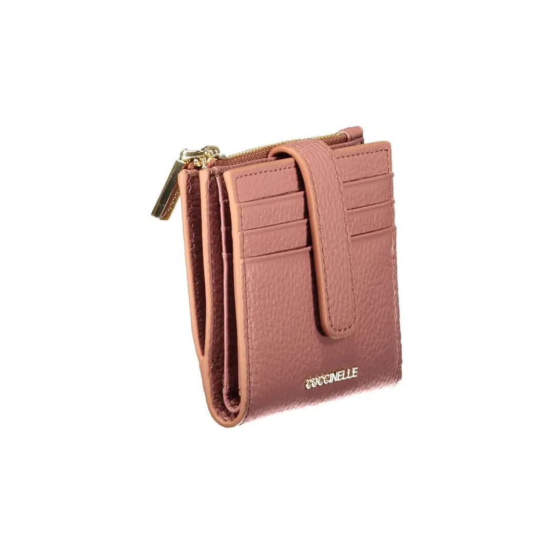 Coccinelle Pink Leather Women’s Wallet