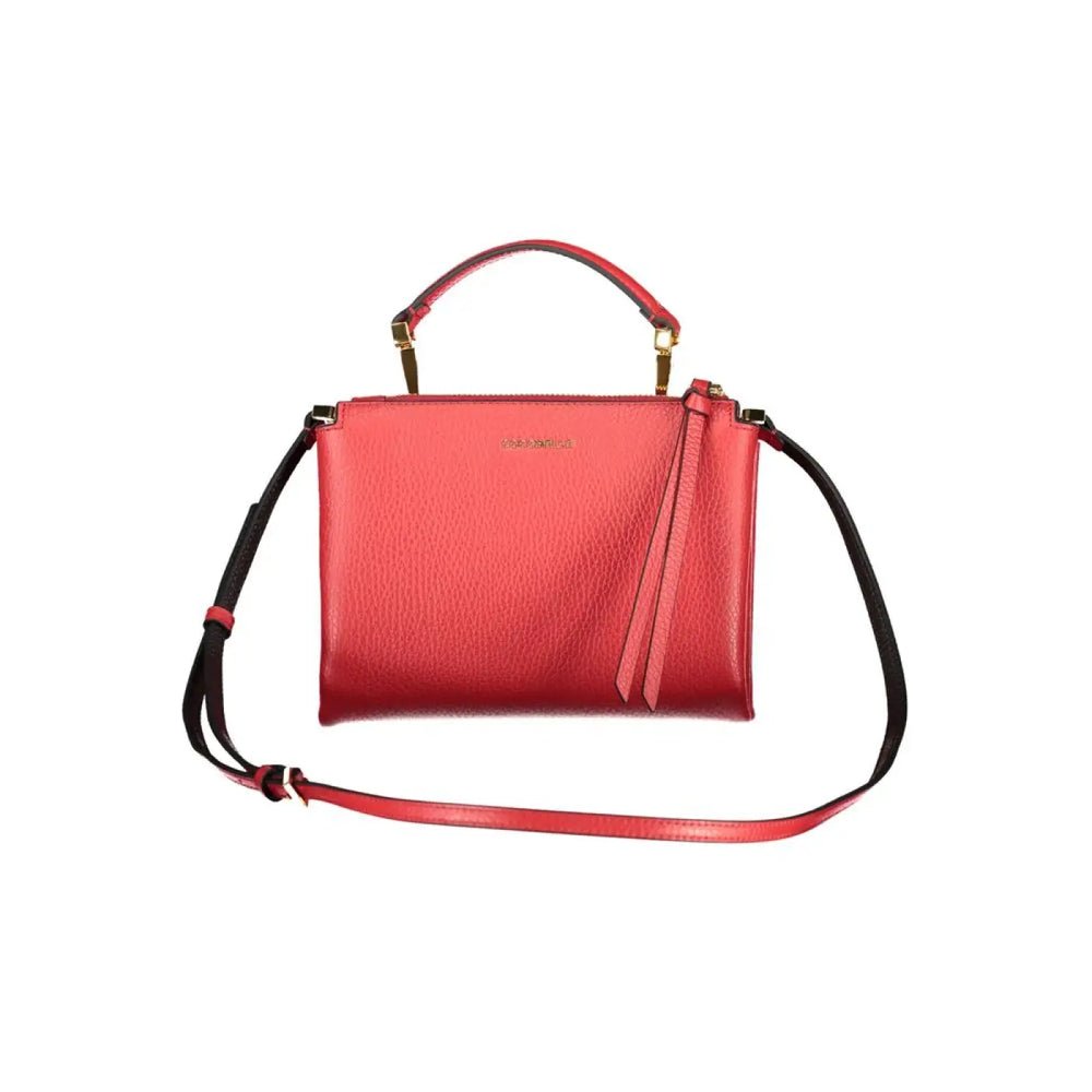 Coccinelle Red Leather Women’s Bag
