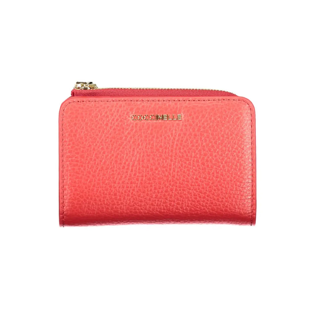 Coccinelle Rosso Leather Women Wallet