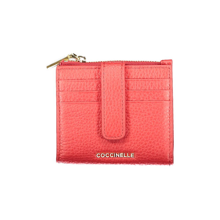 Coccinelle Rosso Leather Women’s Wallet