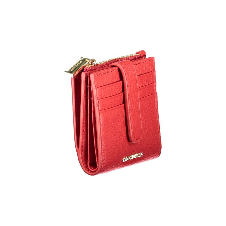 Coccinelle Rosso Leather Women’s Wallet