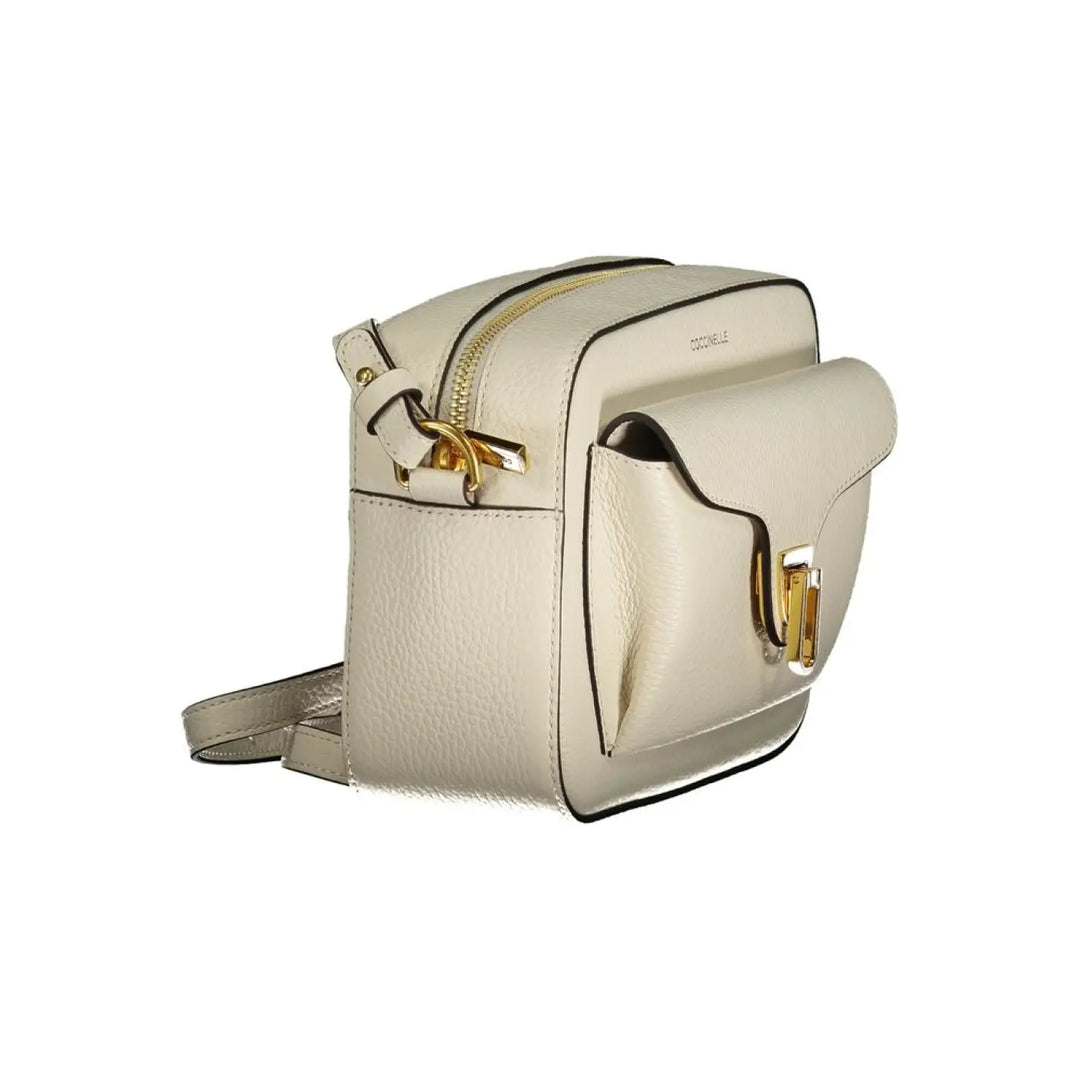 Coccinelle White Leather Women’s Bag