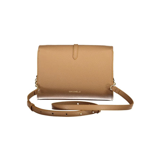 Coccinelle’s Dorian Bag in Marrone Leather for Fashion-Forward Women Coccinelle