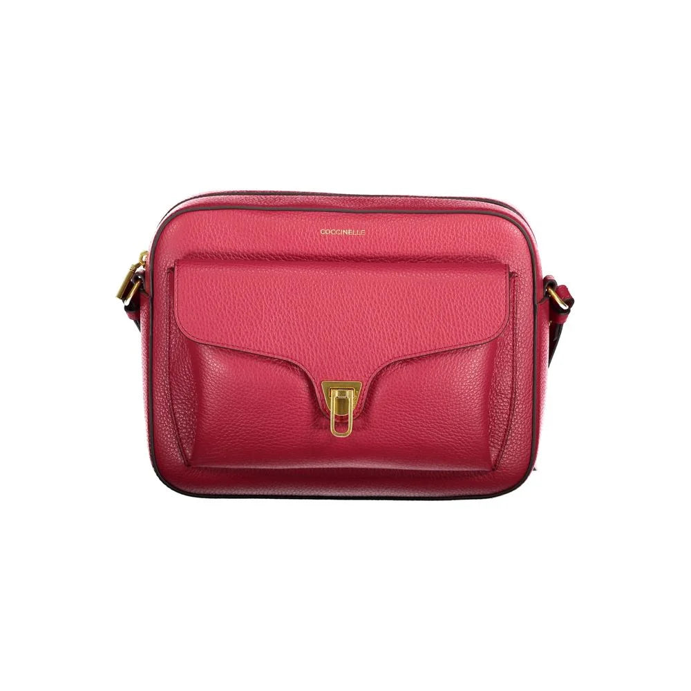 Coccinelle’s Dorian Bag Red Leather Women’s Statement Accessory Coccinelle