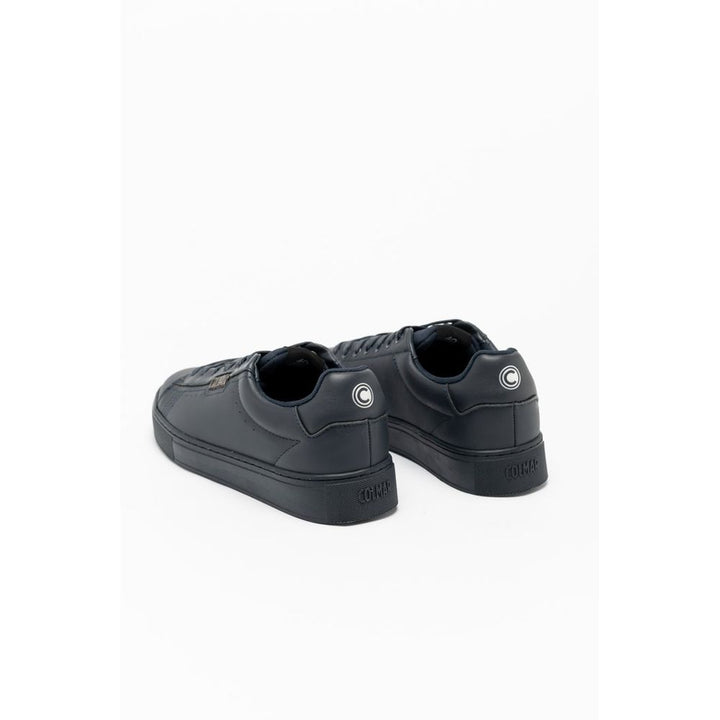 Colmar Blue Leather Low Top Sneakers