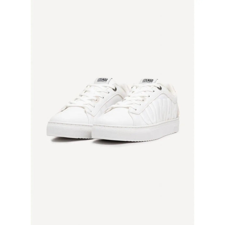 Colmar White Nylon Low Top Sneakers