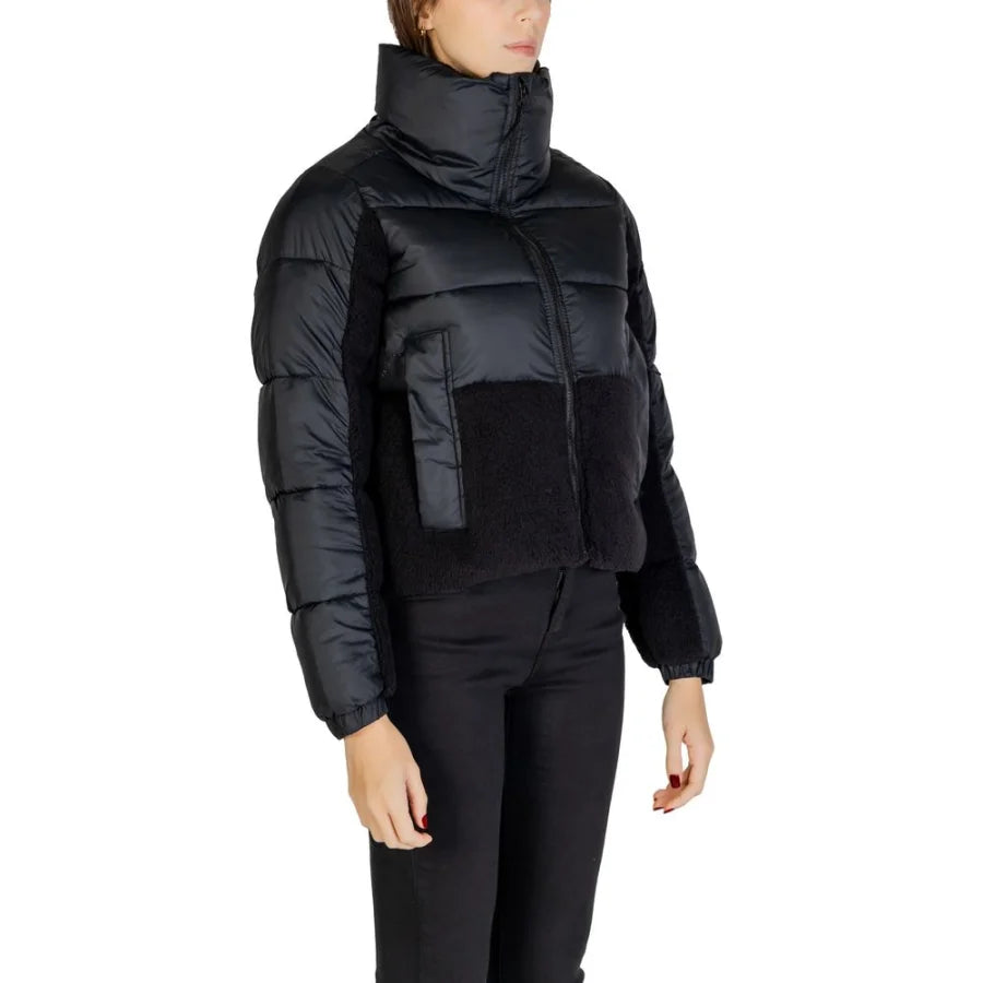 Columbia Black Polyester Full-Length Jacket