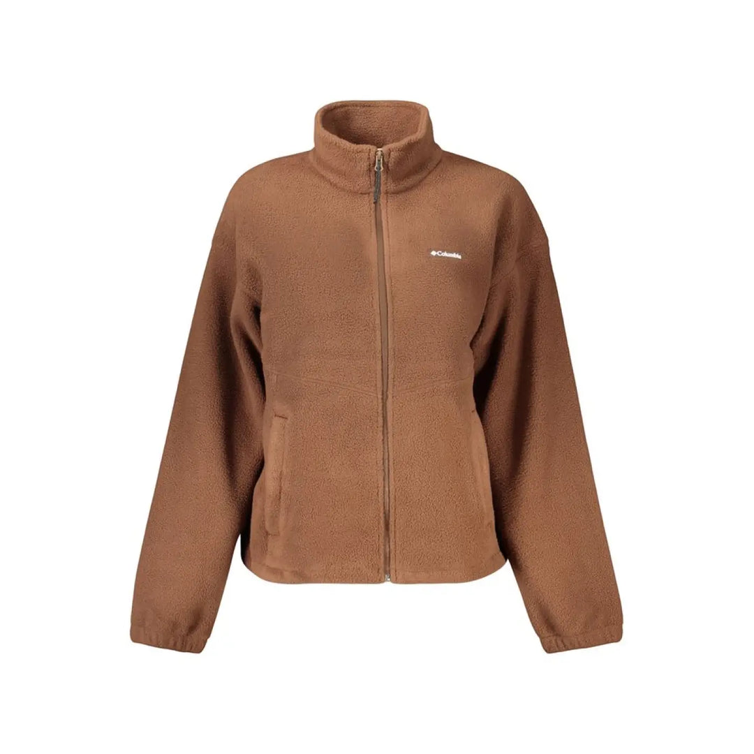 Columbia Brown Polyester Women’s Sweatshirt