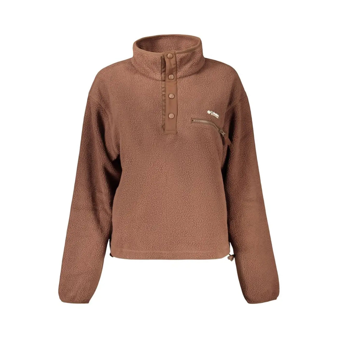 Columbia Brown Polyester Women’s Sweatshirt