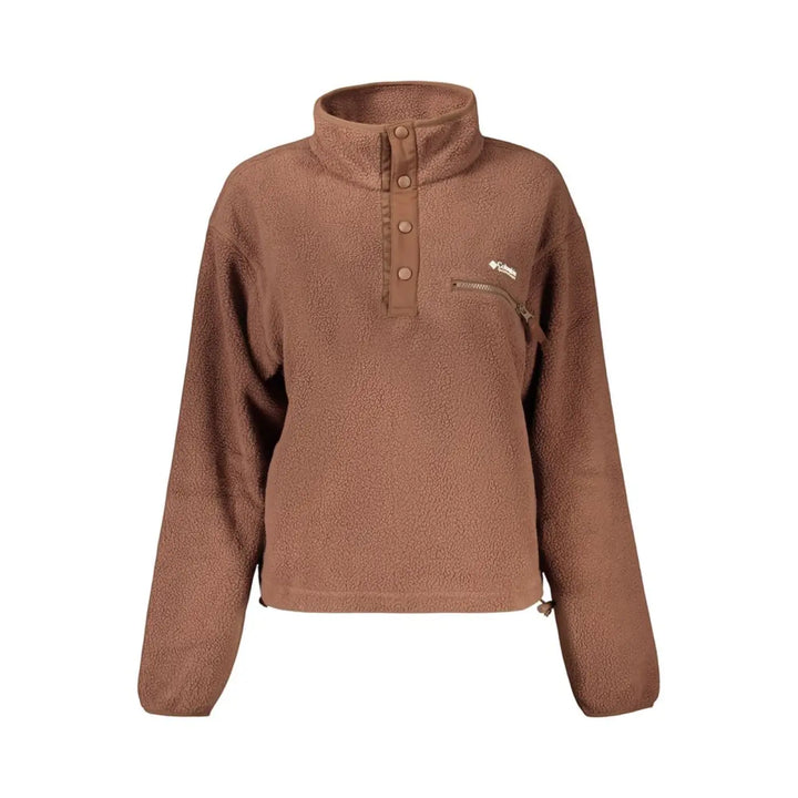 Columbia Brown Polyester Women’s Sweatshirt
