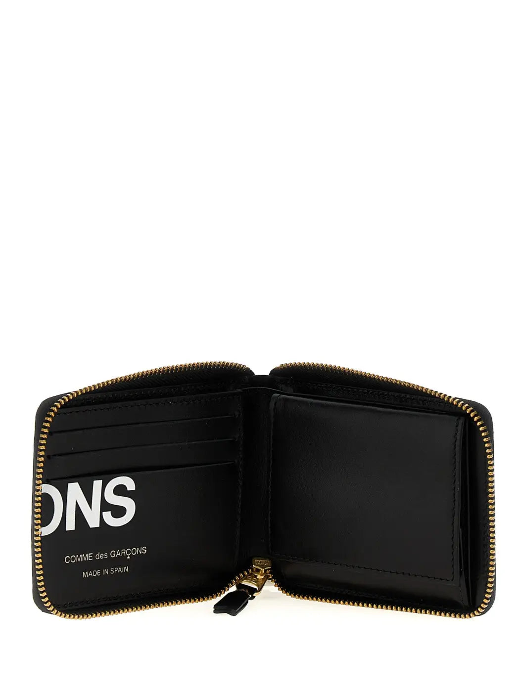Comme Des Garçons Bicolor Calfskin Cardholder