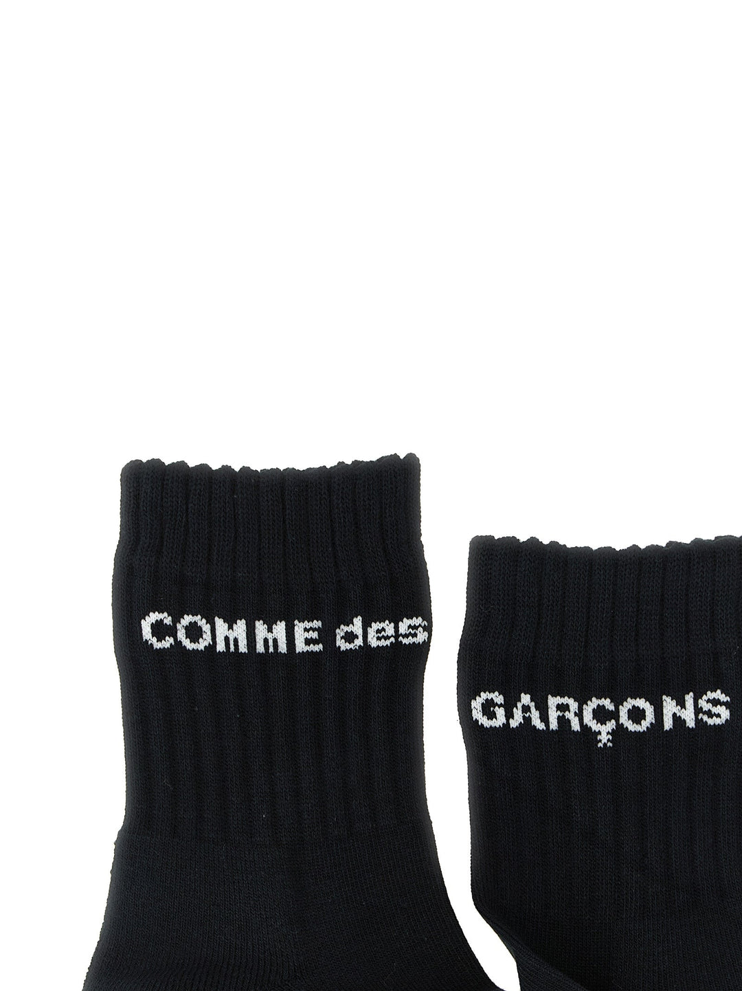 Comme Des Garçons Bicolor Cotton Socks