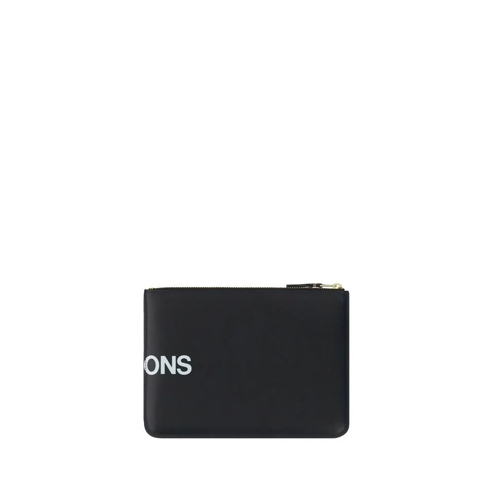 Comme Des Garçons Black Calf Leather Bos Taurus Wallet