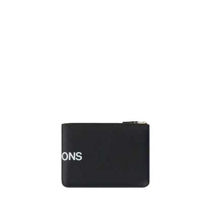 Comme Des Garçons Black Calf Leather Bos Taurus Wallet