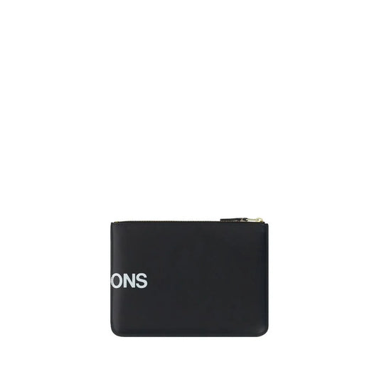 Comme Des Garçons Black Calf Leather Bos Taurus Wallet