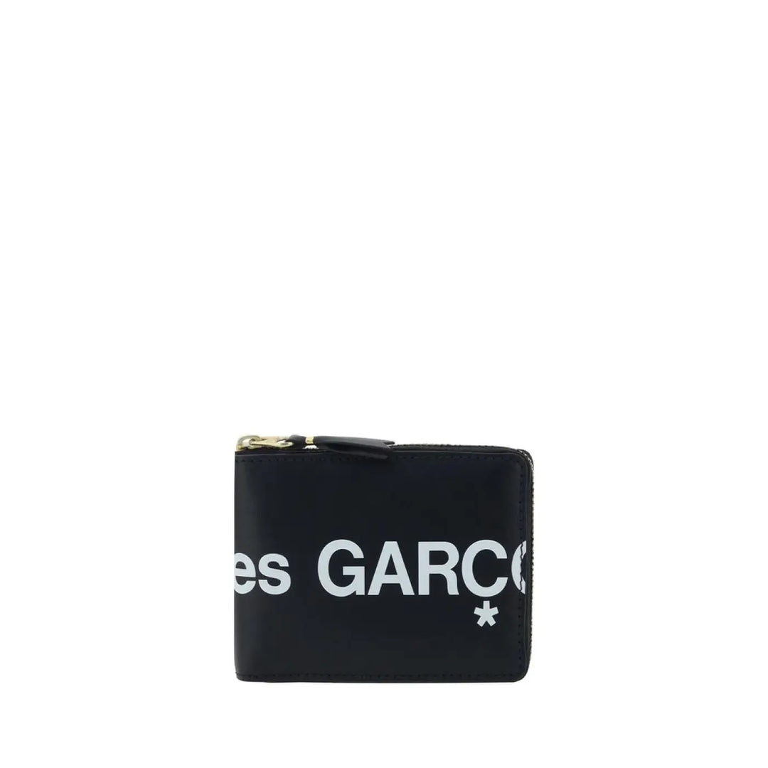 Comme Des Garçons Black Calf Leather Bos Taurus Wallet