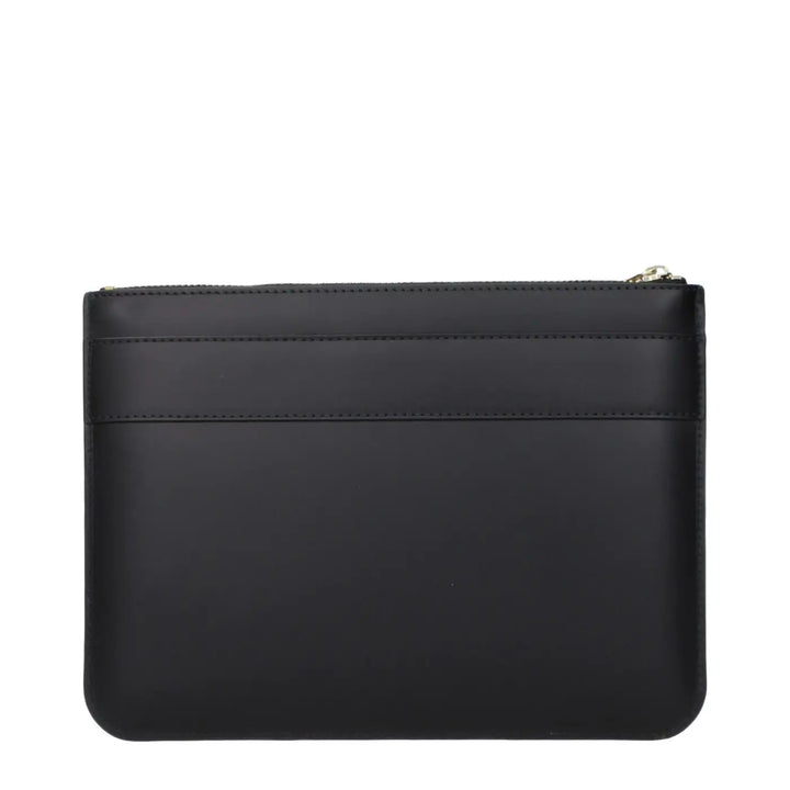 Comme Des Garçons Black Leather Clutch Bag