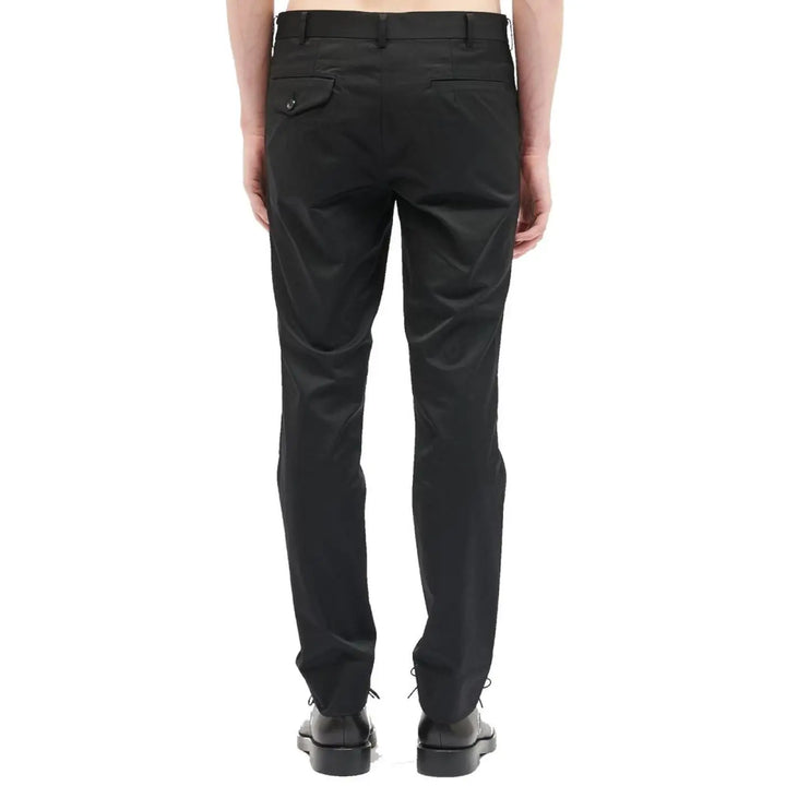 Comme Des Garçons Black Nylon Casual Pants