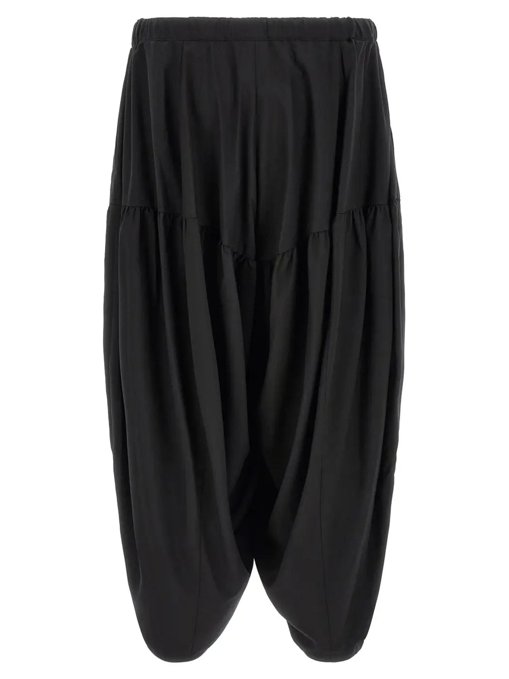 Comme Des Garçons Black Polyester Casual Pants