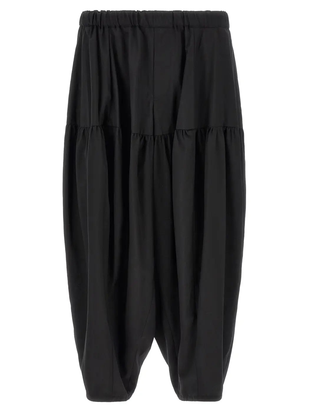 Comme Des Garçons Black Polyester Casual Pants