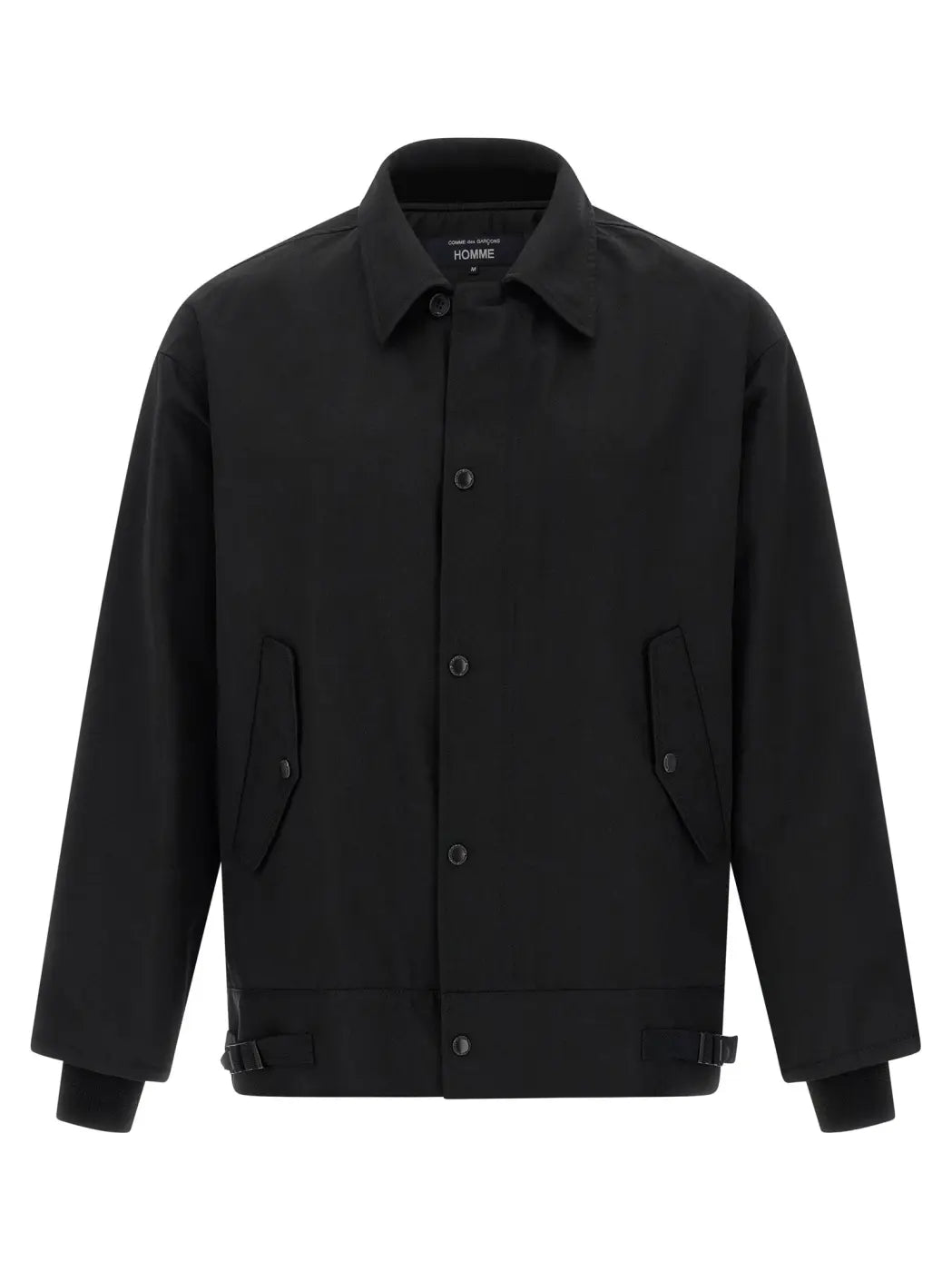 Comme Des Garçons Black Polyester Full-length Jacket
