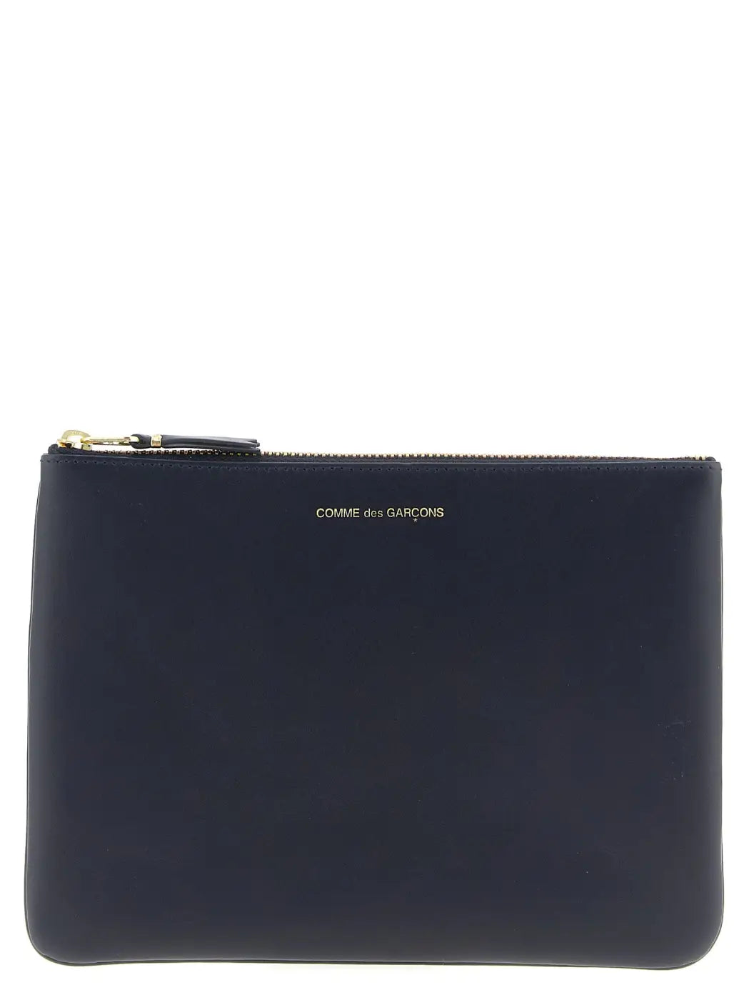 Comme Des Garçons Blue Cowhide Cardholder