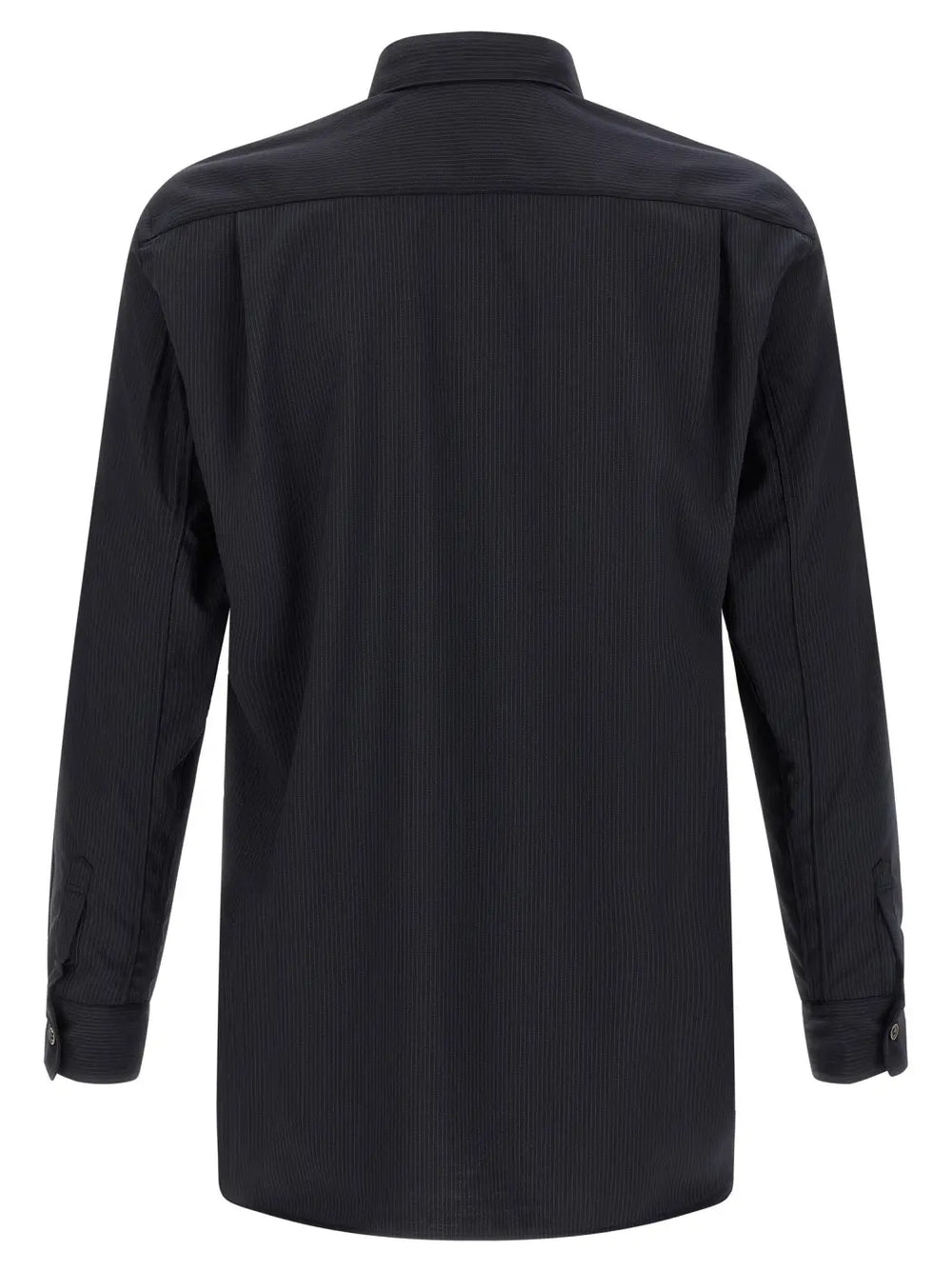 Comme Des Garçons Blue Polyester Blouse
