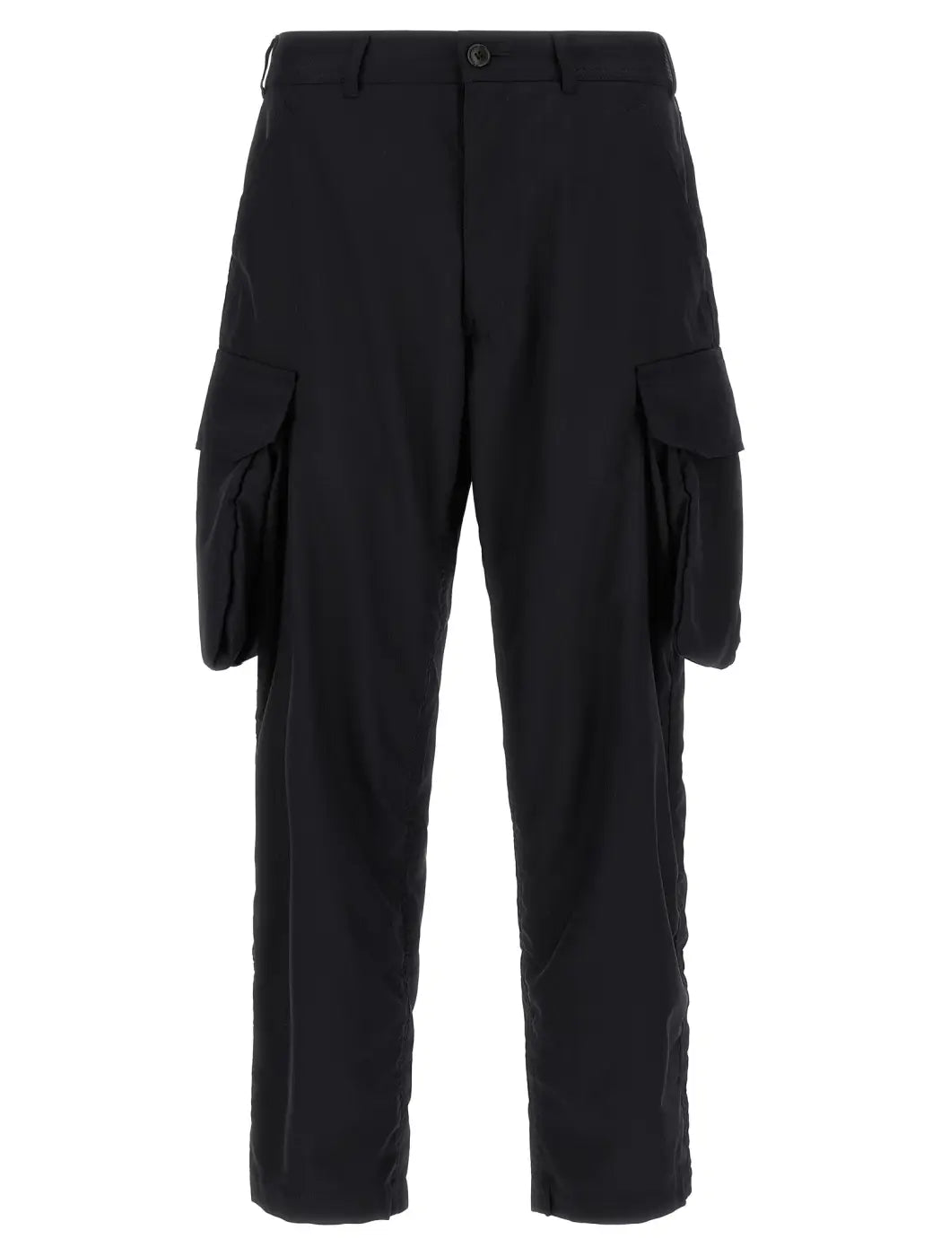 Comme Des Garçons Blue Polyester Cargo Pants