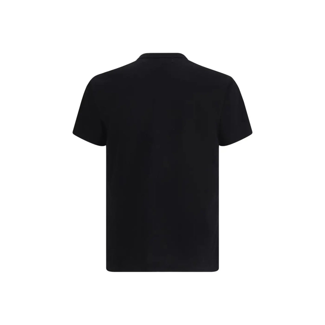Comme Des Garçons Play Black Cotton T-Shirt