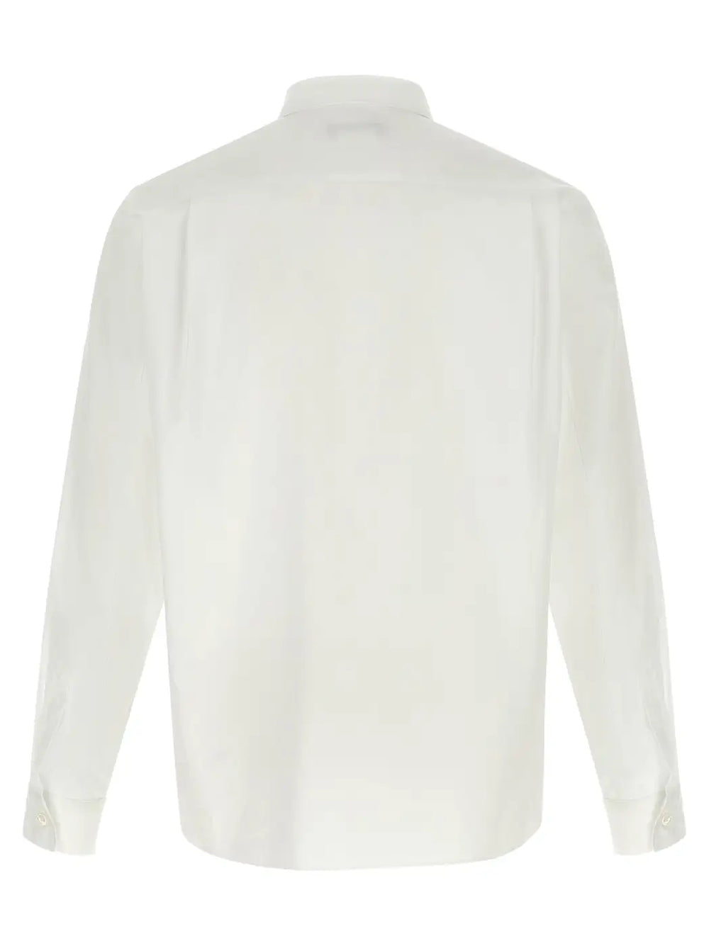 Comme Des Garçons White Cotton Blouse