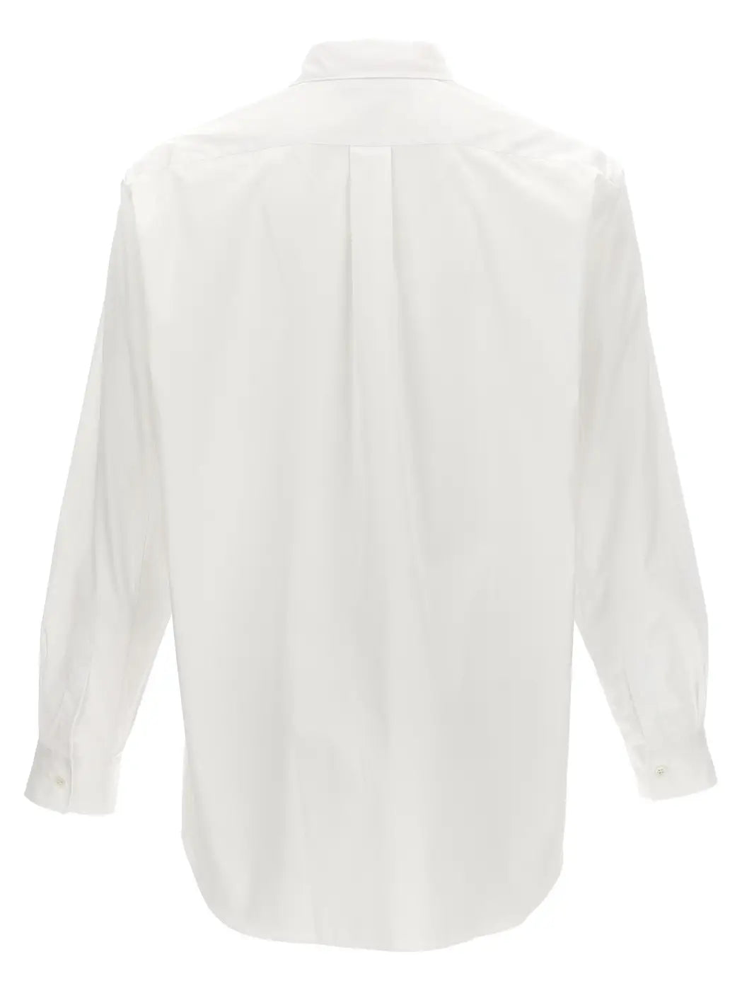 Comme Des Garçons White Cotton Blouse