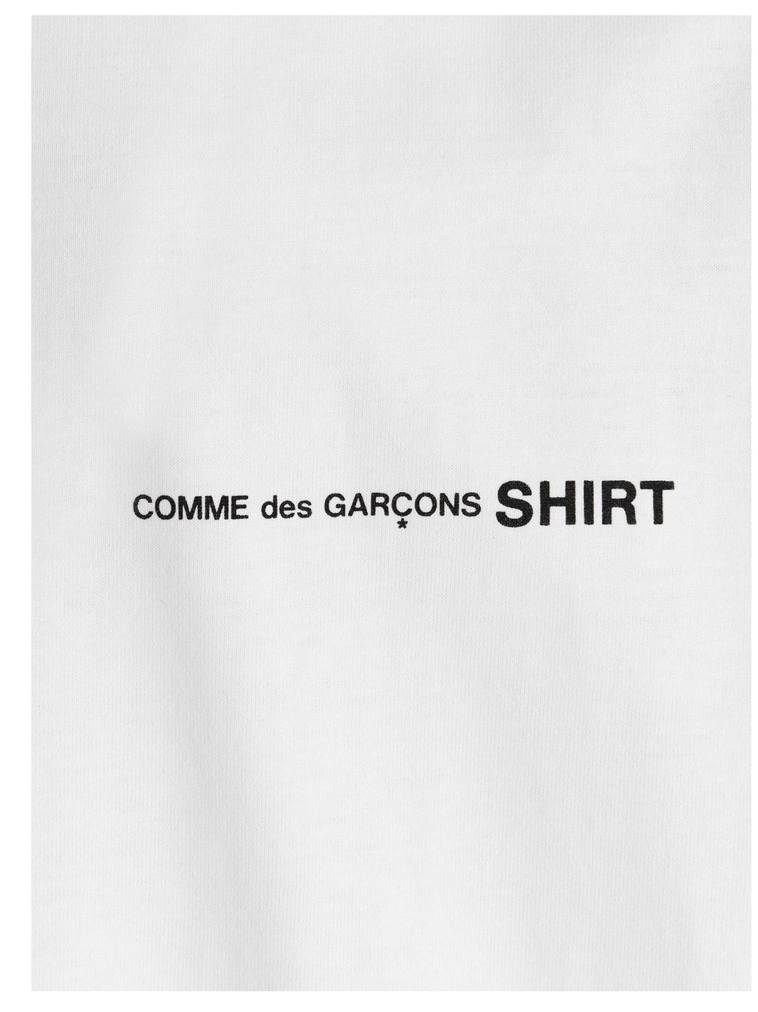 Comme Des Garçons White Cotton T-shirt