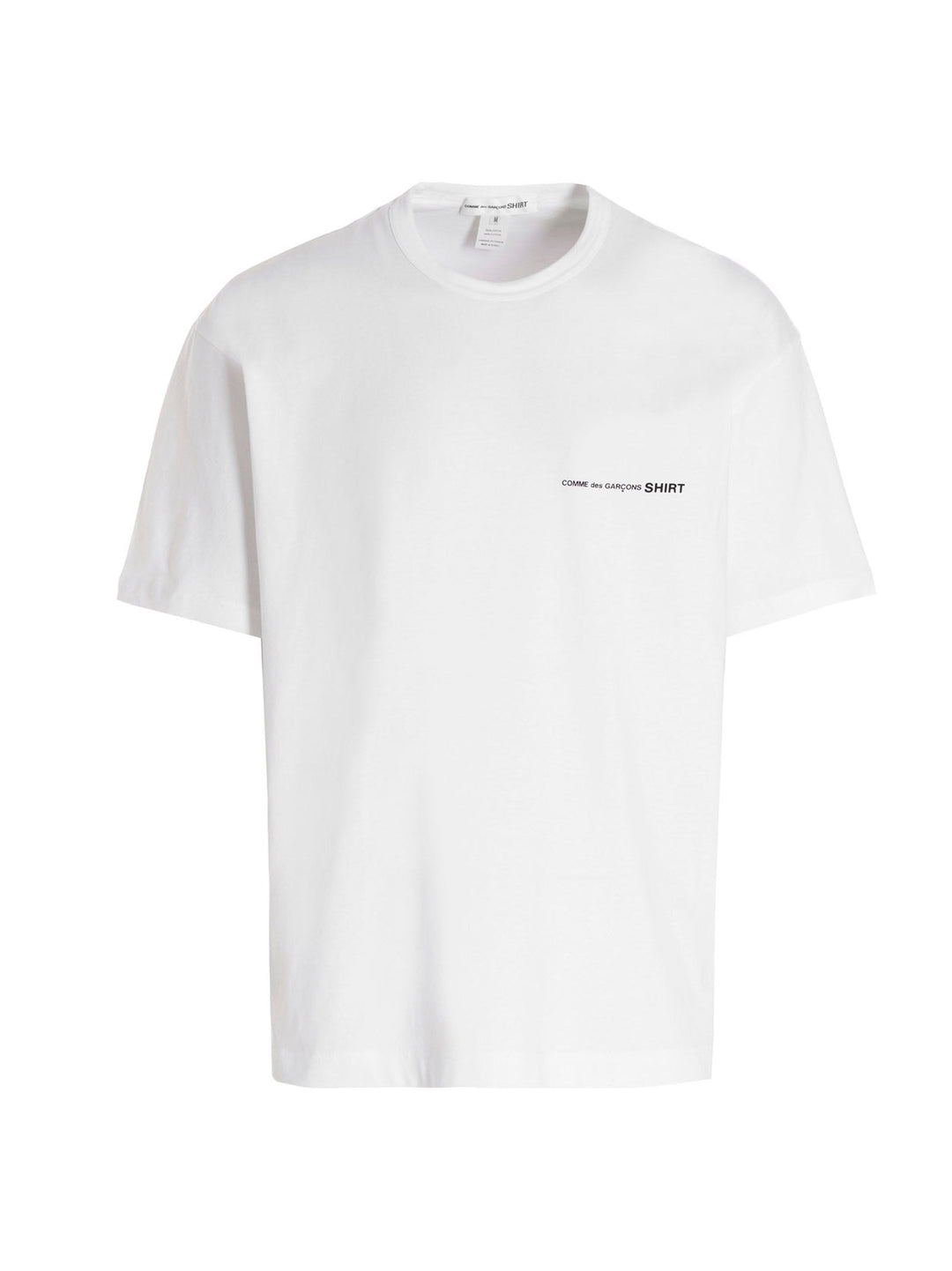 Comme Des Garçons White Cotton T-shirt