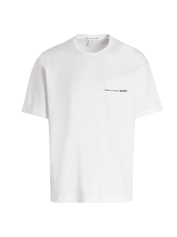 Comme Des Garçons White Cotton T-shirt