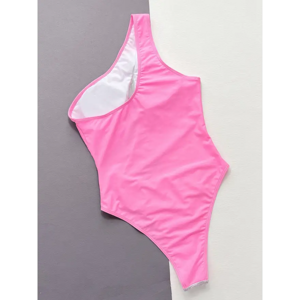 Chic Stretchy Chest Panel Clothing with Removable Padding Trendsi