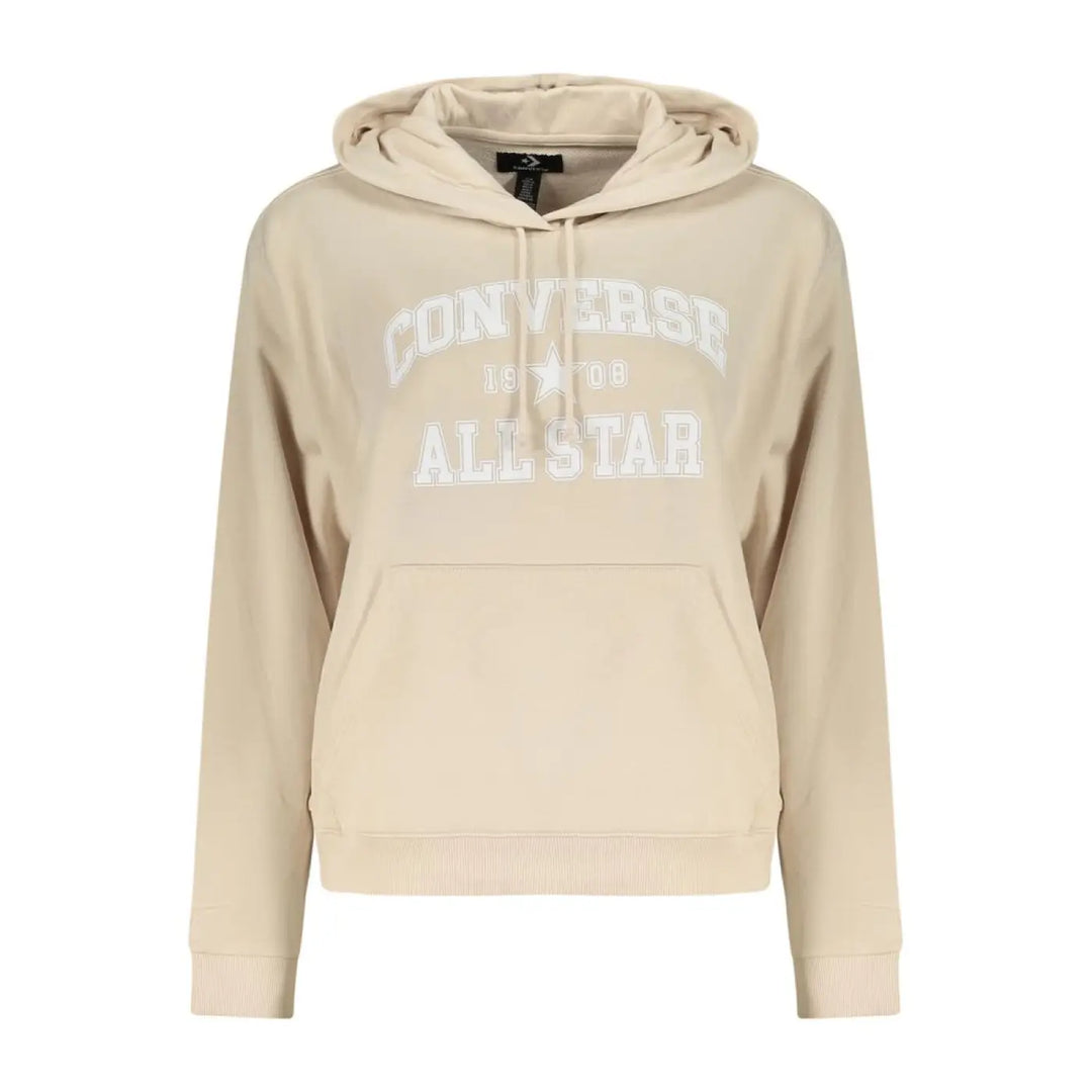 Converse Beige Cotton Women’s Hoodie