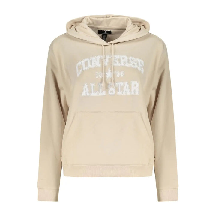 Converse Beige Cotton Women’s Hoodie