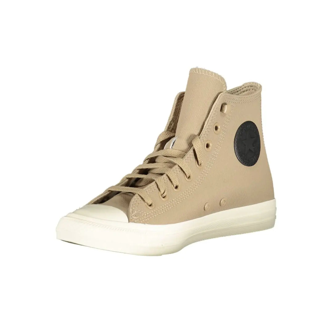 Converse Beige Leather Unisex Sneaker