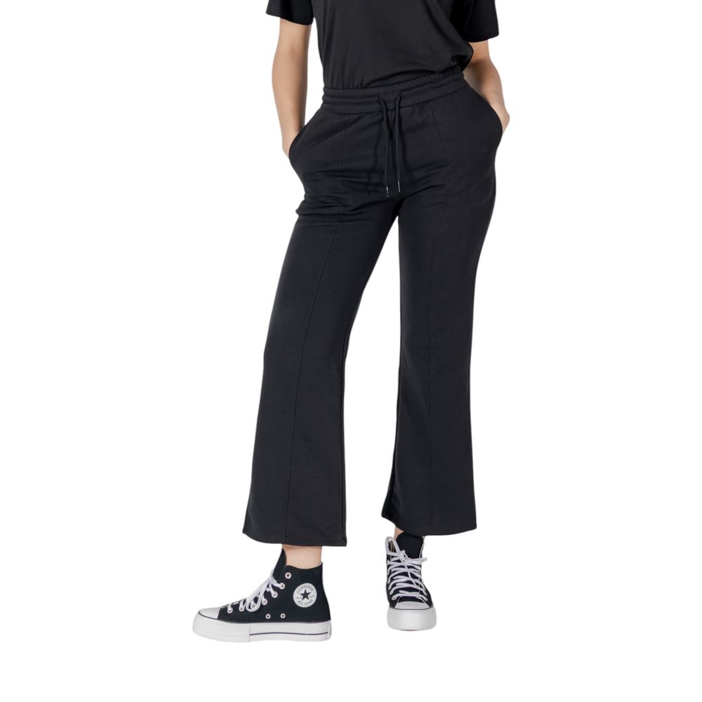 Converse Black Cotton Joggers (workout Pants)