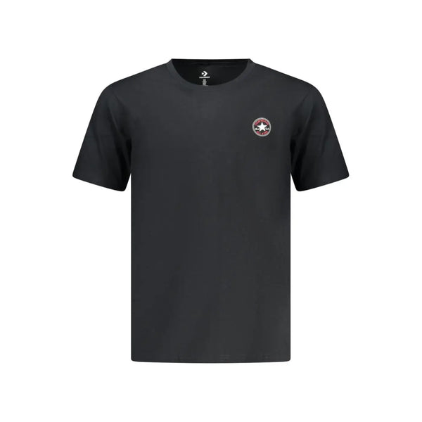 Converse Black Cotton Men T-Shirt women’s dress