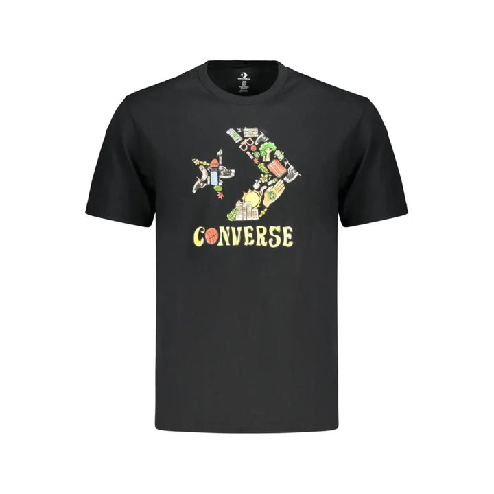 Converse Black Cotton Men’s T-shirt