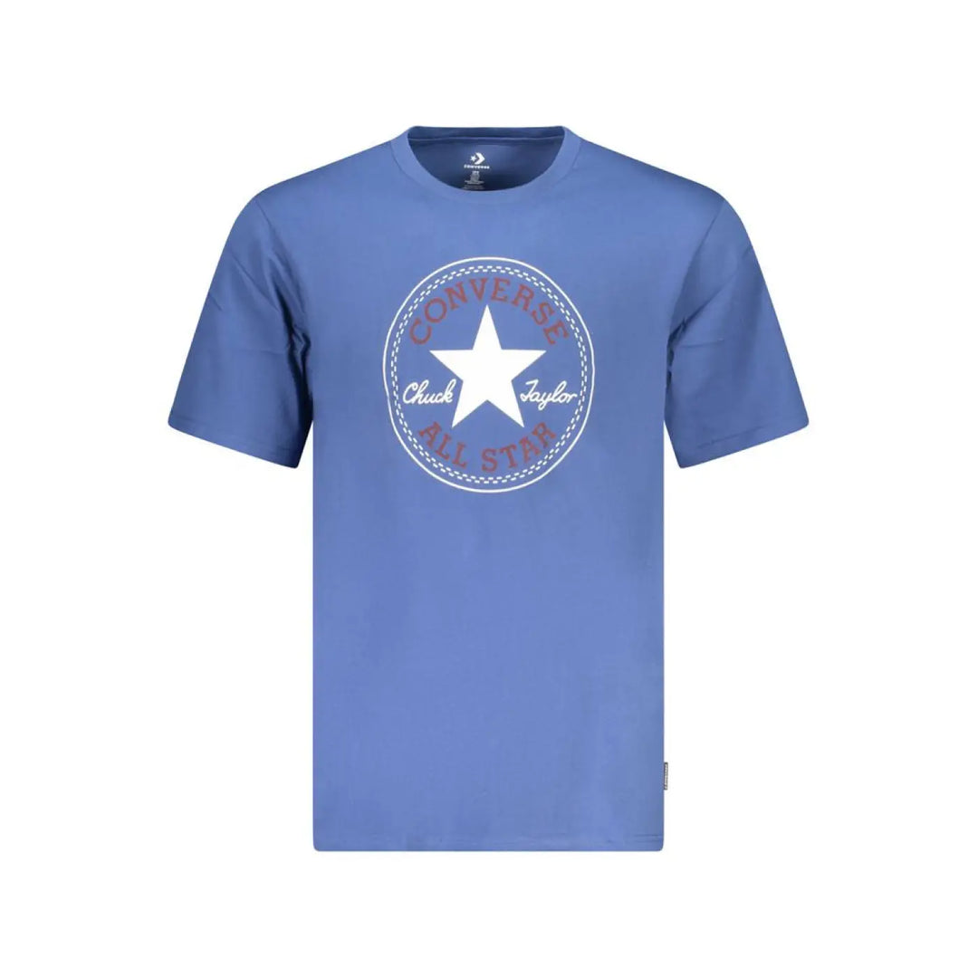 Converse Blu Cotton Men’s T-shirt