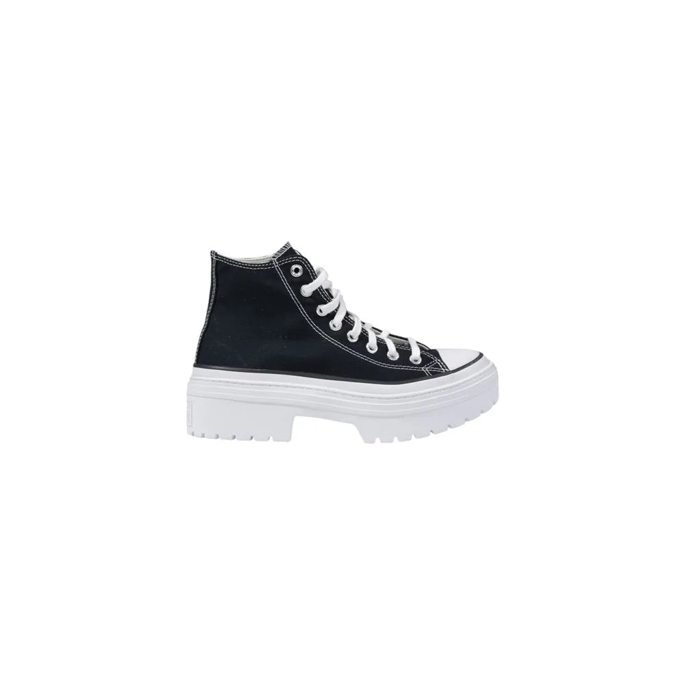 Converse Chuck Taylor Black Fabric Star Lugged Heel A08258C Sneakers