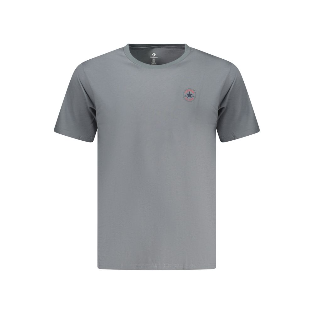 Converse Gray Cotton Men’s T-shirt