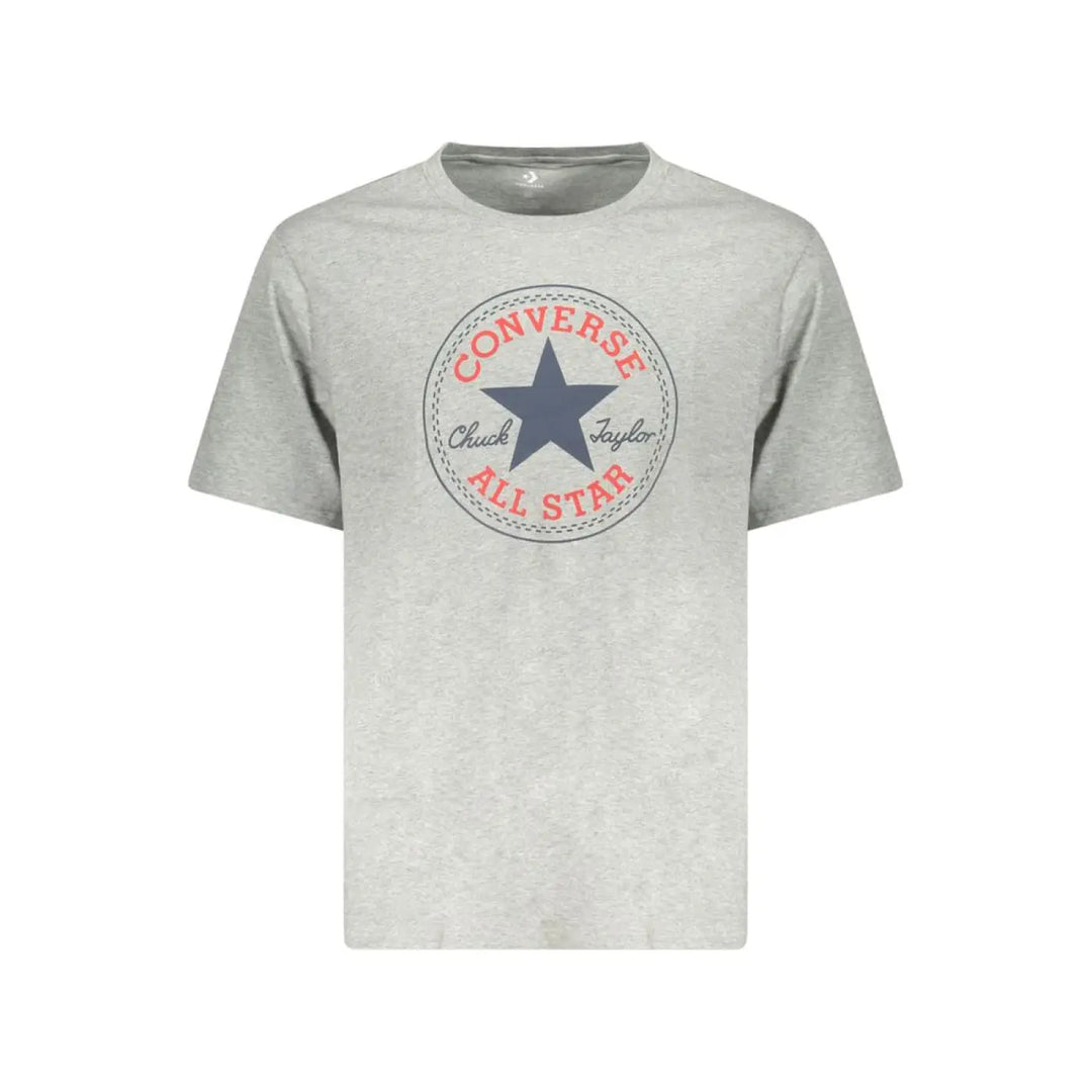 Converse Grey Cotton Men’s T-shirt