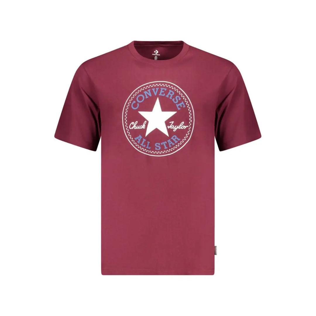 Converse Rosso Cotton Men’s T-shirt