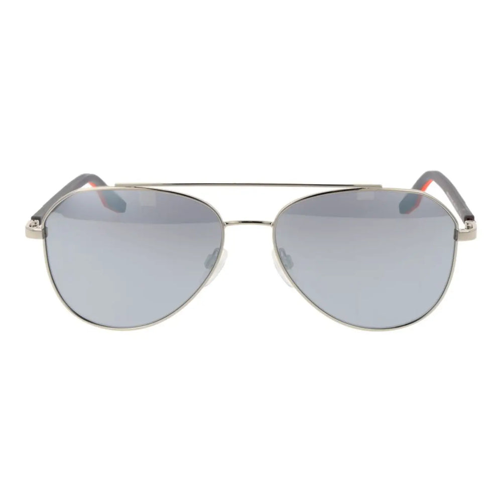 Converse Silver Rubber Sunglasses